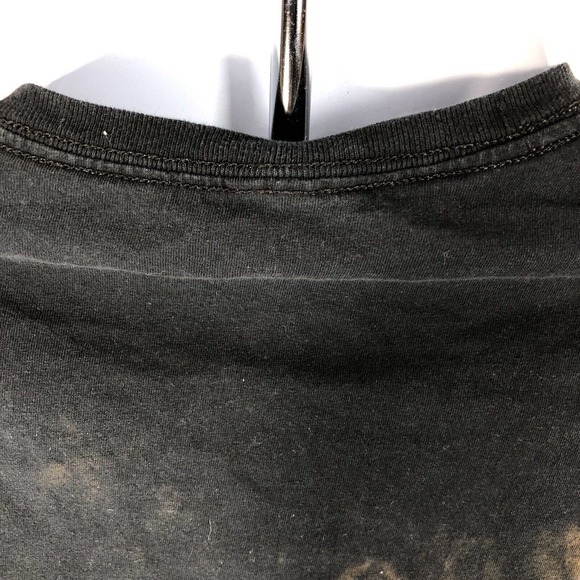 NINTENDO 64 SHIRT MENS SMALL FADED BLACK SHORT SLEEVE RETRO LOGO TEE HAS HOLE - Picture 5 of 13